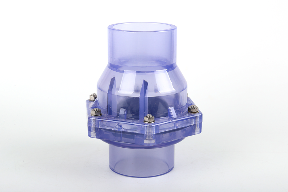 侨乡街道开发区透明翻板式止回阀